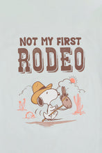 Peanuts Snoopy Not My First Rodeo Graphic Boyfriend Tee thumbnail 2