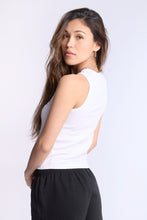 Hello Kitty Face Graphic Ribbed High Neck Tank Top thumbnail 3