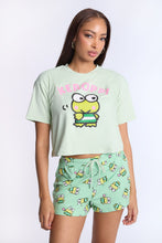 Keroppi Super Soft Pajama Tee And Shorts 2-Piece Set thumbnail 1