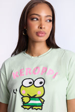 Keroppi Super Soft Pajama Tee And Shorts 2-Piece Set thumbnail 2