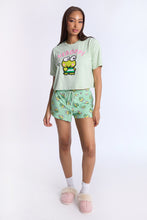 Keroppi Super Soft Pajama Tee And Shorts 2-Piece Set thumbnail 4