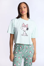 Peanuts Bow Super Soft Pajama Tee And Pants 2-Piece Set thumbnail 2