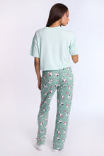 Peanuts Bow Super Soft Pajama Tee And Pants 2-Piece Set thumbnail 3