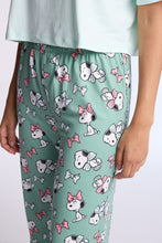 Peanuts Bow Super Soft Pajama Tee And Pants 2-Piece Set thumbnail 4