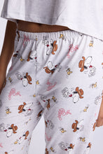Peanuts Western Super Soft Pajama Tee And Pants 2-Piece Set thumbnail 4