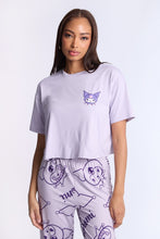 Kuromi Super Soft Pajama Tee And Pants 2-Piece Set thumbnail 6
