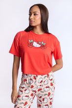 Hello Kitty Cherry Super Soft Pajama Tee And Pants 2-Piece Set thumbnail 6