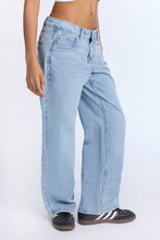 AERO Low Rise Leopard Baggy Jeans thumbnail 1