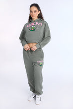Keroppi Graphic Cropped Hoodie thumbnail 4