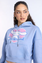 Cinnamoroll Graphic Cropped Hoodie thumbnail 2