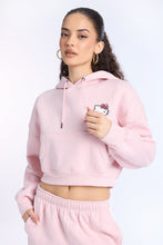 Hello Kitty Graphic Cropped Hoodie thumbnail 2