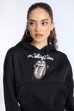 The Rolling Stones Graphic Cropped Hoodie thumbnail 2