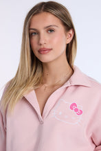 Hello Kitty Embossed Polo Sweatshirt thumbnail 2