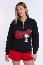 Peanuts Snoopy Quarter-Zip Sweatshirt thumbnail 1