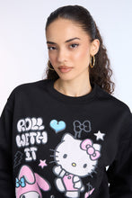 Hello Kitty Graphic Crew Neck Sweatshirt thumbnail 2