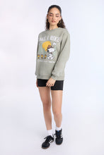 Peanuts Snoopy Hike Graphic Crew Neck Sweatshirt thumbnail 4