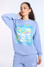 Cinnamoroll Balloon Graphic Crew Neck Sweatshirt thumbnail 1