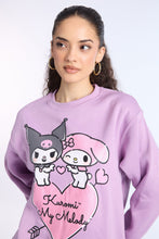 Kuromi My Melody Graphic Crew Neck Sweatshirt thumbnail 2