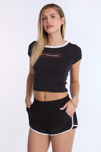 Formula 1 Gel Graphic Baby Tee thumbnail 1