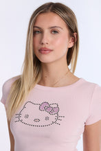 Hello Kitty Rhinestones Graphic Baby Tee thumbnail 2