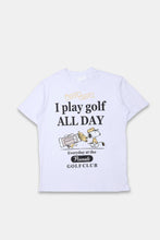 Peanuts Golf Club Graphic Boyfriend Tee thumbnail 1
