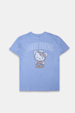 Hello Kitty Howdy Friends Graphic Boyfriend Tee thumbnail 1