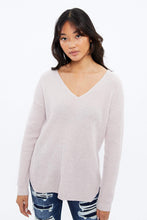 V-Neck Waffle Popcorn Sweater thumbnail 14