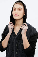 Classic Hooded Denim Jacket thumbnail 3