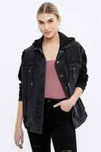 Classic Hooded Denim Jacket thumbnail 1