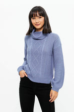 Pull col roulé à manches bouffantes thumbnail 10