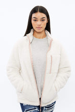 Sherpa Full Zip Sweatshirt with Chest Pocket thumbnail 1
