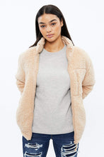 Sherpa Full Zip Sweatshirt with Chest Pocket thumbnail 14