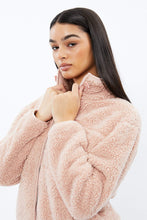 Sherpa Full Zip Sweatshirt with Chest Pocket thumbnail 19