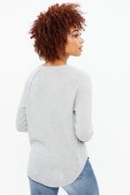 Brushed Waffle Crew Neck Long Sleeve thumbnail 6