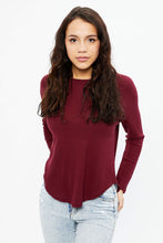 Brushed Waffle Crew Neck Long Sleeve thumbnail 10