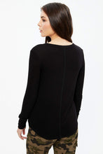 Ribbed Henley Long Sleeve thumbnail 7