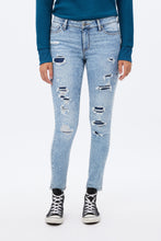 Low Rise Jordan Push Up Destroyed Repreve Jegging thumbnail 1