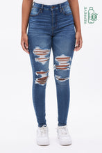 High Rise Emma Destroyed Repreve Jegging thumbnail 1