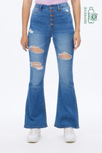 Super High Rise Flare Repreve Jean thumbnail 1