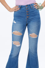 Super High Rise Flare Repreve Jean thumbnail 3