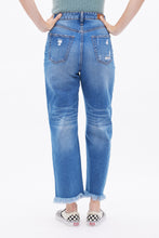 Super High Rise Destroyed 90's Straight Jean thumbnail 4