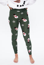 Super Soft Holiday Snowman Legging thumbnail 1