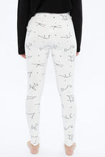 High Rise Velour Plaid Pajama Legging thumbnail 5