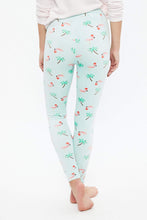 High Rise Velour Pajama Legging thumbnail 9