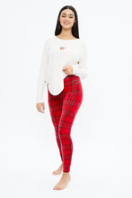 High Rise Velour Constellation Pajama Legging thumbnail 14