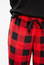 Pantalons en peluche à carreaux thumbnail 3