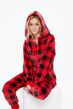 Soft Plush Forest Animal Sherpa Lined Zip-Up Onesie thumbnail 6