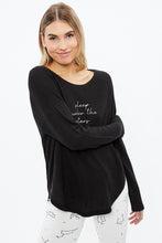 Super Soft Sleep Under The Stars Waffle Pajama Top thumbnail 1
