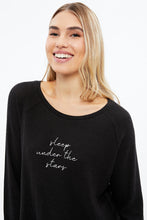 Super Soft Sleep Under The Stars Waffle Pajama Top thumbnail 2