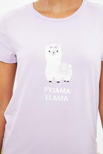 T-shirt Pyjama Llama super doux thumbnail 3